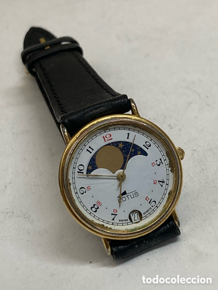 Relojes - Lotus: Reloj Lotus Quartz con fase lunar