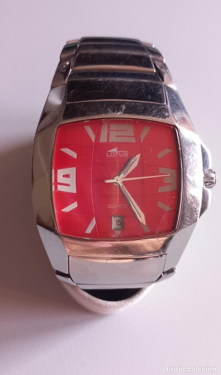 Relojes - Lotus: Reloj Lotus de esfera roja