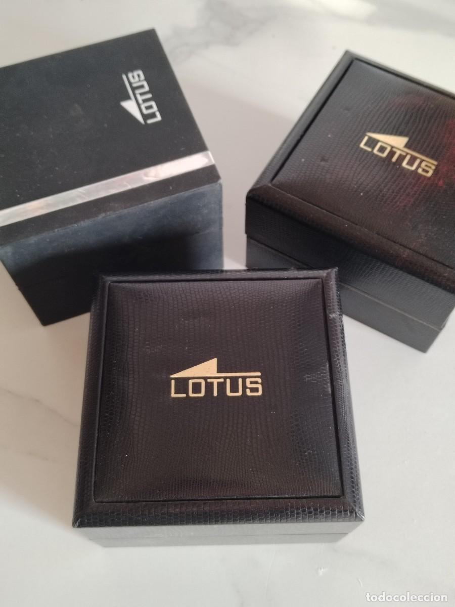 Relojes - Lotus: LOTE DE 3 CAJAS RELOJES LOTUS