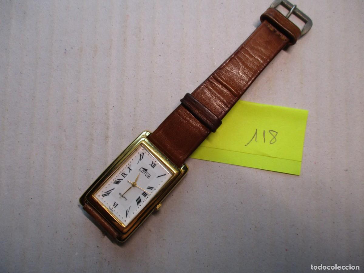 Relojes - Lotus: RELOJ PULSERA LOTUS RECTANGULAR , PANTALLA 2.8 X 1.7 BUENA PRESENCIA