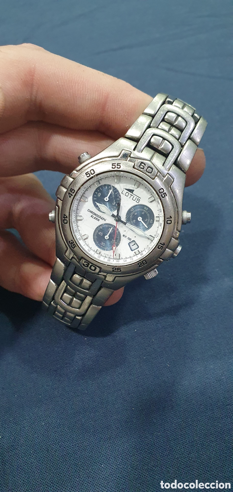 Relojes - Lotus: Reloj Lotus de Titanio. Cronografo y alarma. (L134)
