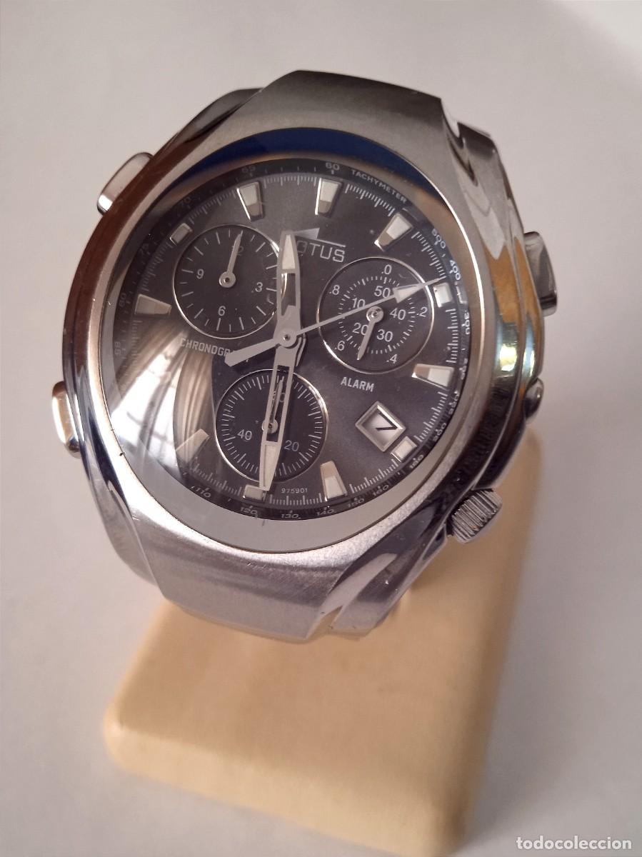 Relojes - Lotus: RELOJ LOTUS CRONOGRAFO ALARMA QUARTZ MIDE 4 CM.
