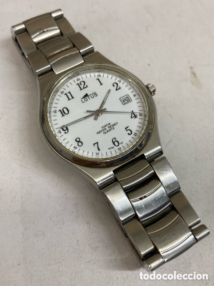Relojes - Lotus: Reloj Lotus Quartz met&aacute;lico