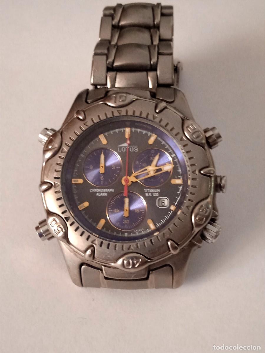Relojes - Lotus: RELOJ LOTUS TITANIUN CRONOGRAFO QUARTZ 100 METROS..