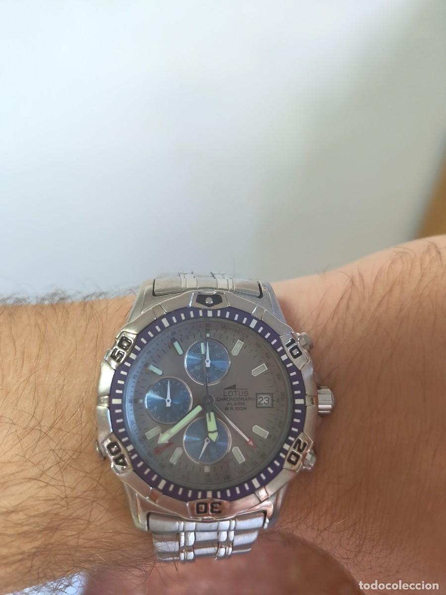 Relojes - Lotus: Reloj Lotus chronograf alarm vintage