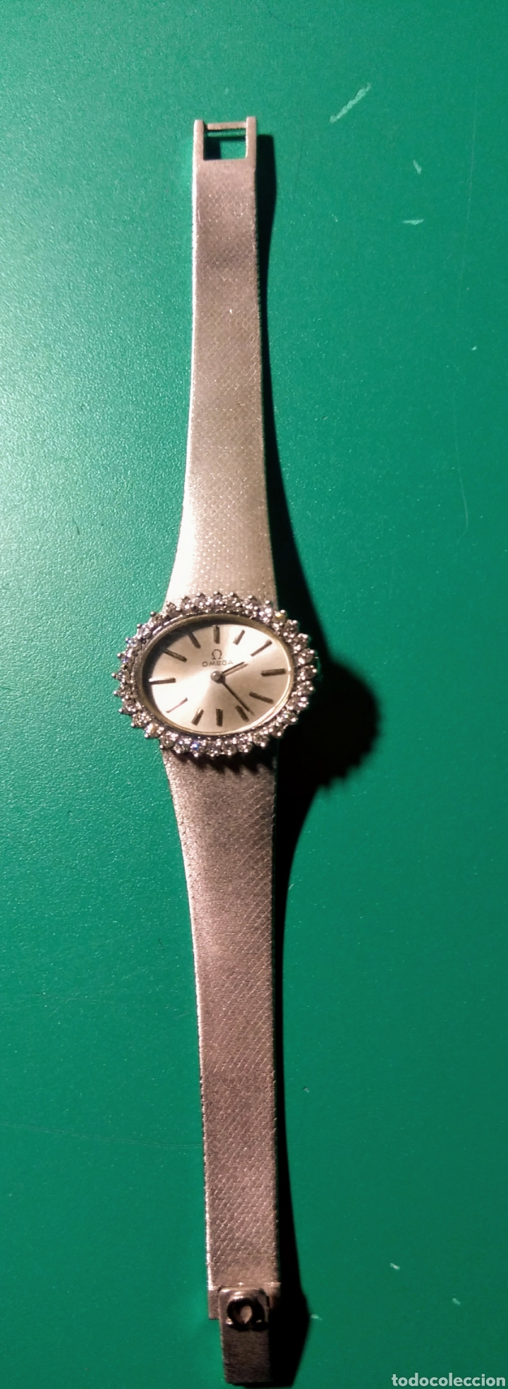 reloj con brillantes. omega, oro blanco 18k. - Comprar Relojes Omega en  todocoleccion - 144292024