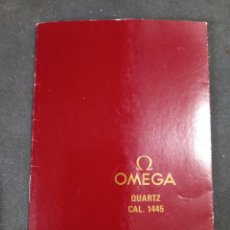 Relojes - Omega: MANUAL OMEGA CAL. 1445. Lote 329773503