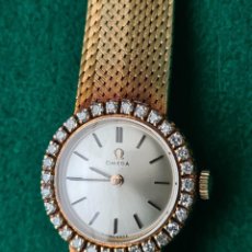 Relojes - Omega: RELOJ DE SEÑORA OMEGA, DE ORO DE 18K Y 30 BRILLANTES