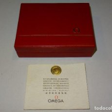 Relojes - Omega: (M) ESTUCHE CAJA OMEGA - LOEWE 1845 - CON GARANTIA OMEGA, BUEN ESTADO. Lote 361340295
