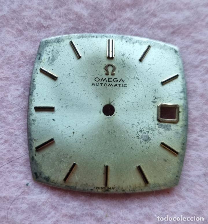 Relojes - Omega: ESFERA OMEGA AUTOMATIC CUADRADA ORIGINAL - Foto 1