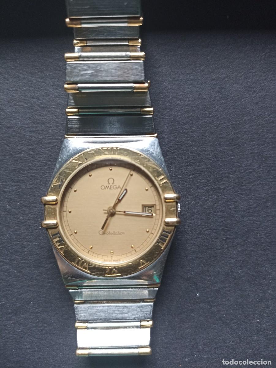 Reloj omega constellation acero y online oro