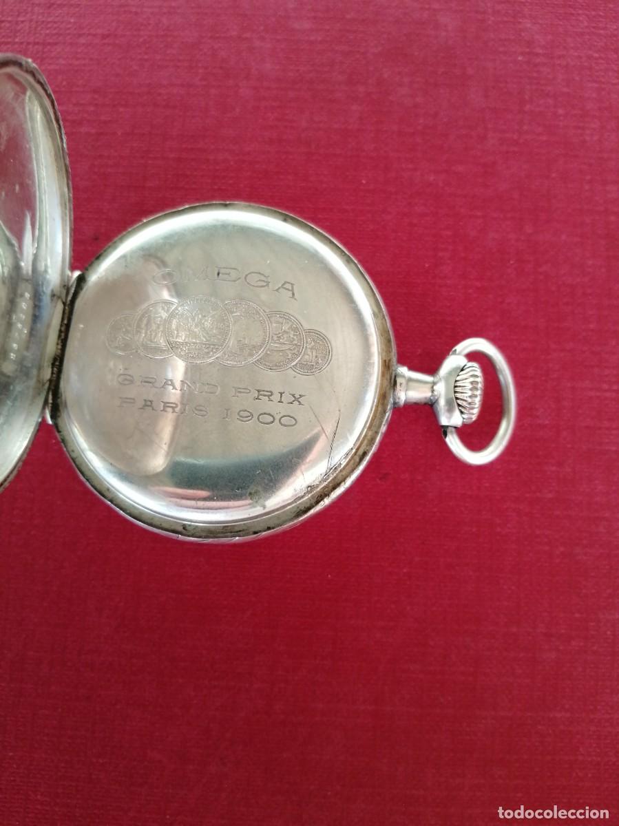Relojes - Omega: Reloj Omega de bolsillo de plata - Foto 4