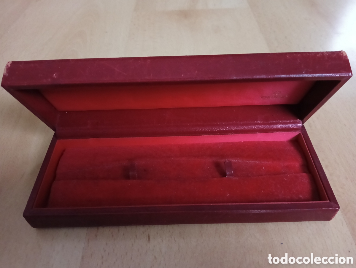 Relojes - Omega: Antiguo Estuche Caja OMEGA. - Foto 2