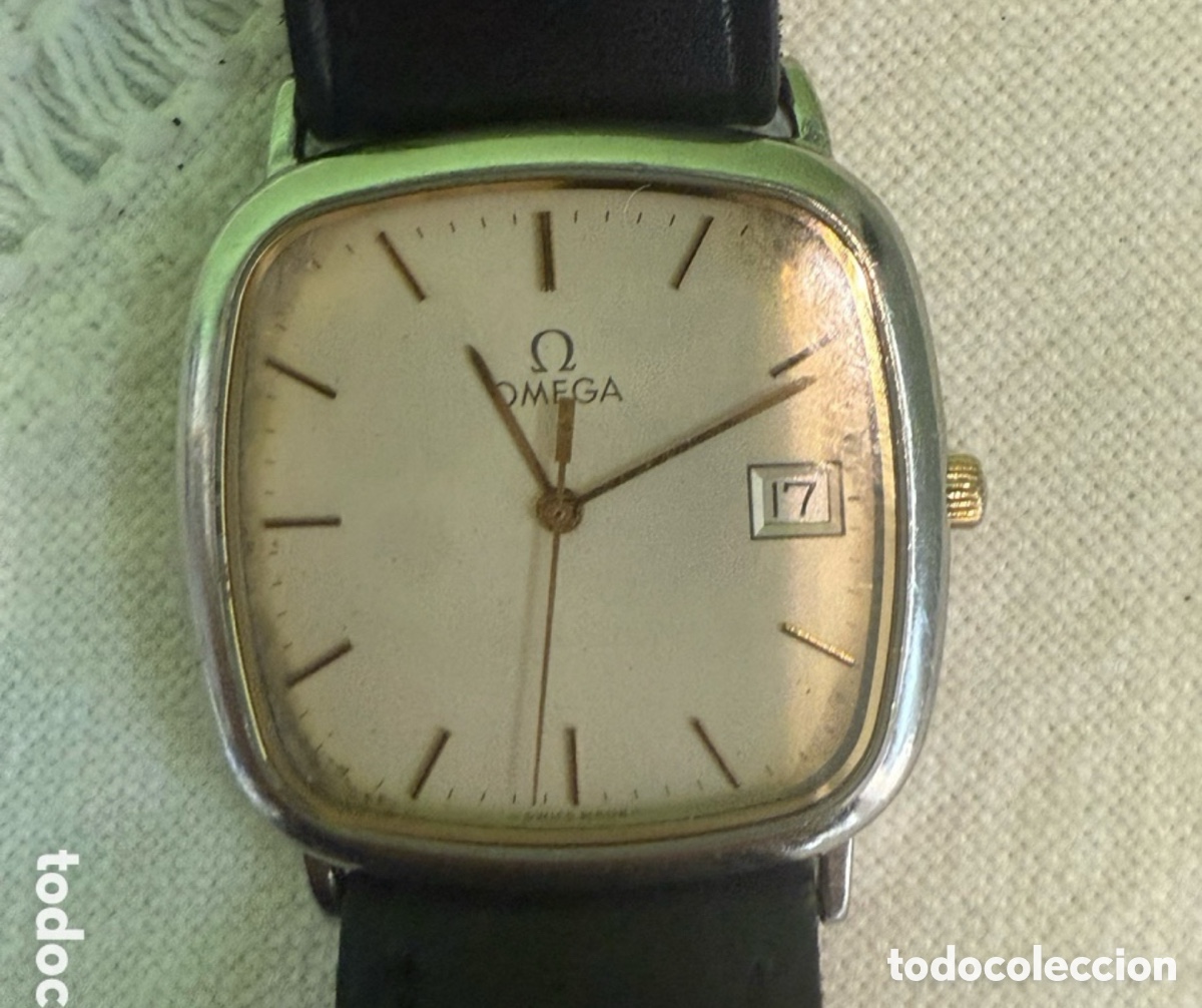 Uhren - Omega: Reloj Omega De Ville Quartz caballero vintage original suizo a&ntilde;os 70