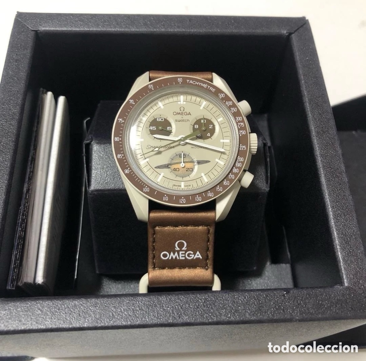 Relojes - Omega: Reloj Omega x Swatch speedmaster Mission to Saturno Bioceramic MoonSwatch