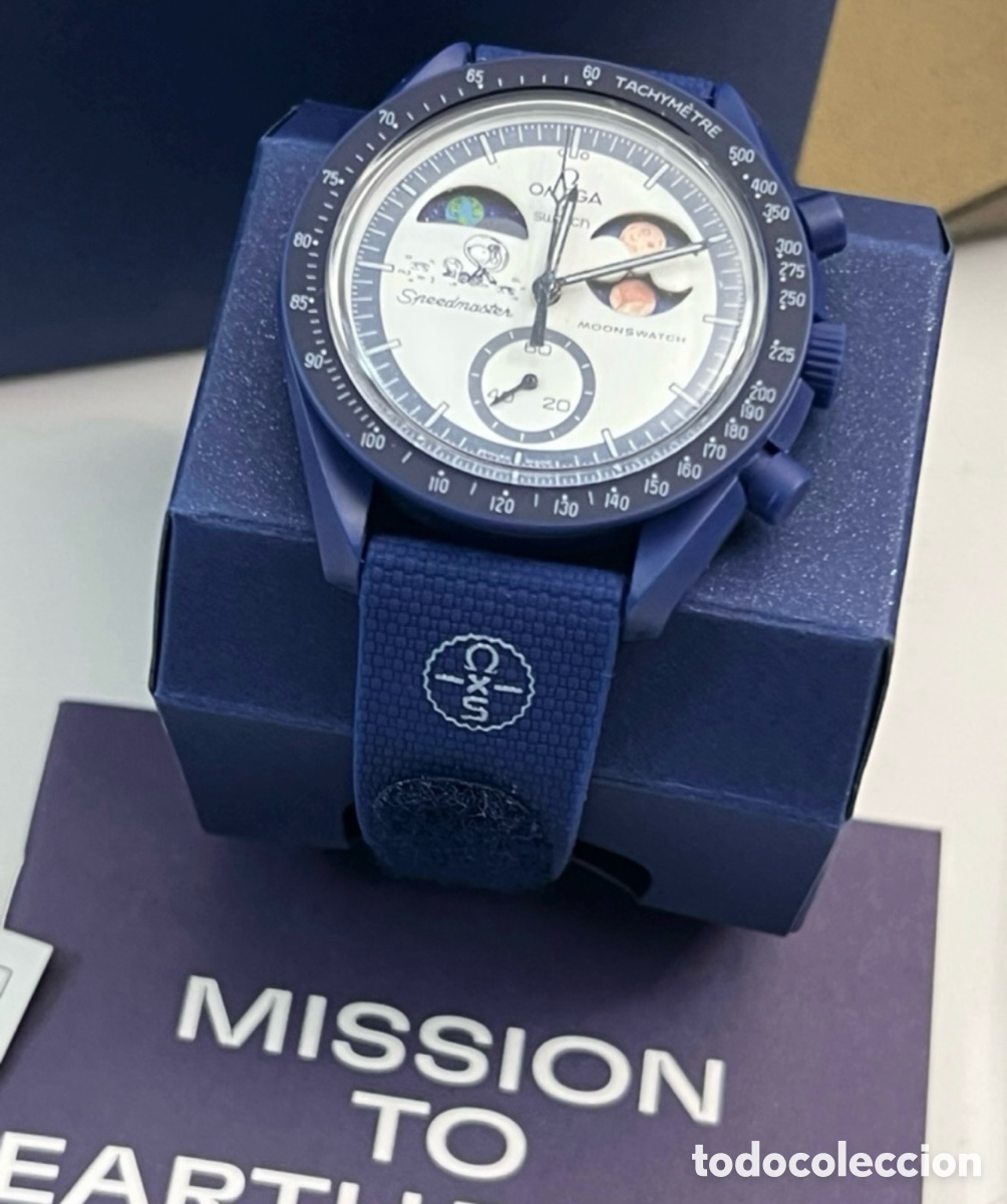 Relojes - Omega: Reloj Omega speedmaster x Swatch Mission to EARTHPHASE MOONSHINE GOLD