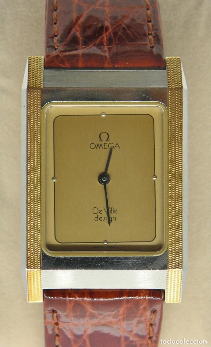 Relojes - Omega: RELOJ OMEGA CAJA DE ACERO Y ORO. UNISEX CASI NUEVO. ORIGINAL