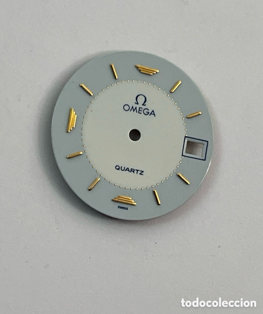 Relojes - Omega: esfera dial OMEGA para reloj cuarzo calendario a estrenar