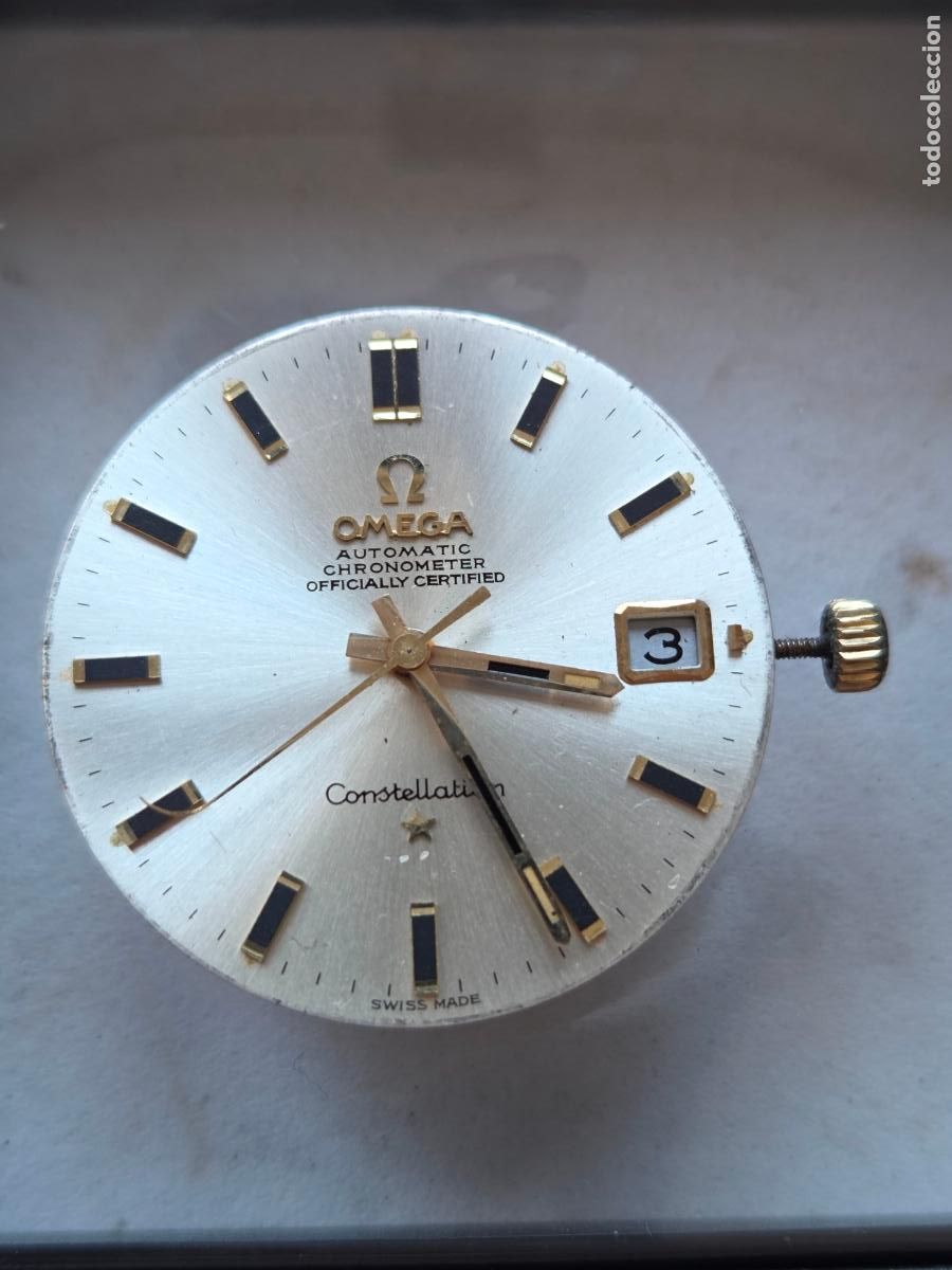 Montres - Omega: OMEGA CONSTELLATION CALIBRE 564 + AGUJAS + ESFERA + TIJA Y CORONA