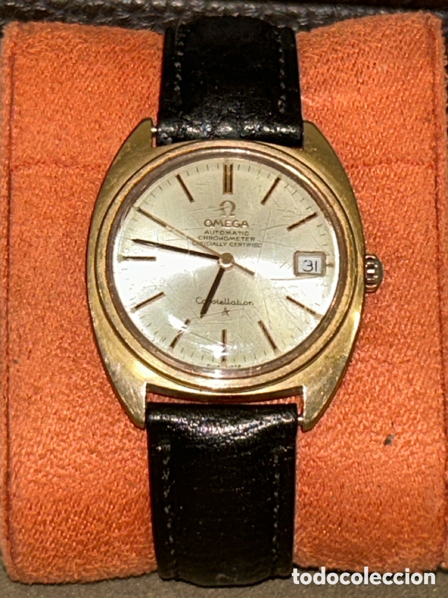 Watches - Omega: RELOJ OMEGA AUTOM&Aacute;TICO CONSTELLATION CHRONOMETER,OBSERVATORIO DE ORO Y 8 ESTRELLAS &iexcl;FUNCIONANDO!