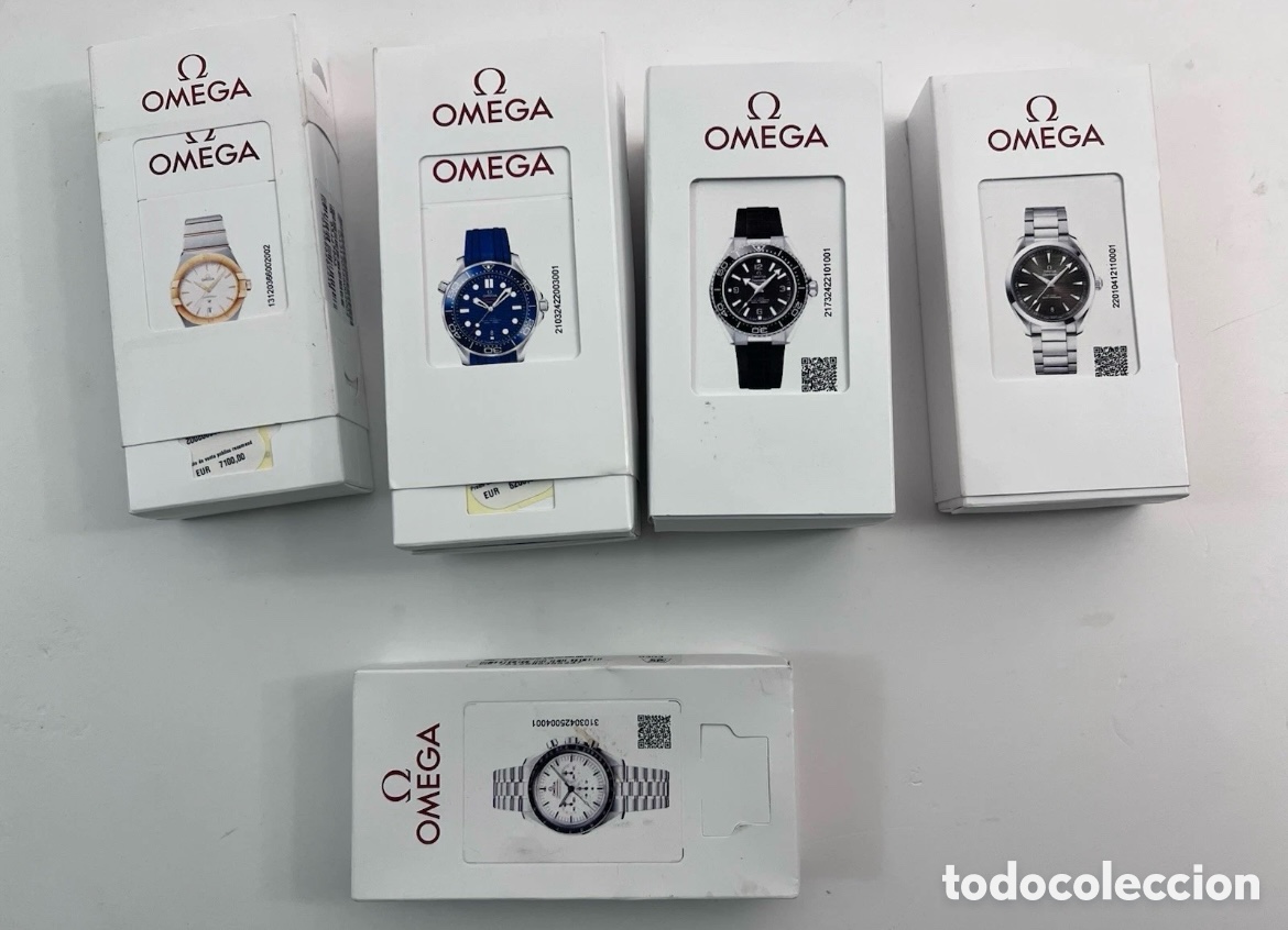 Montres - Omega: ✅ OMEGA CAJAS ESTUCHES PARA RELOJES Omega De LUJO