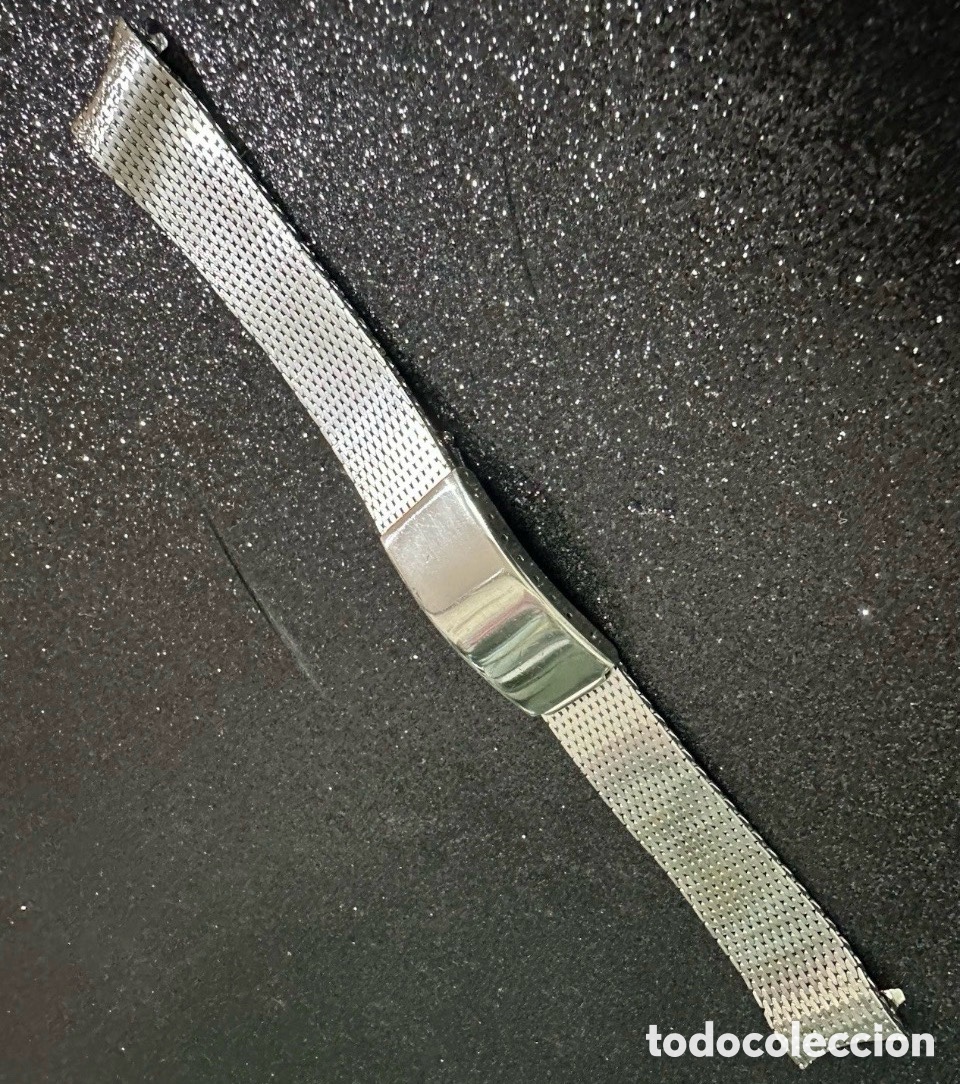 Montres - Omega: Brazalete Pulsera Calatrava 18mm STAINLESS STEEL Vintage