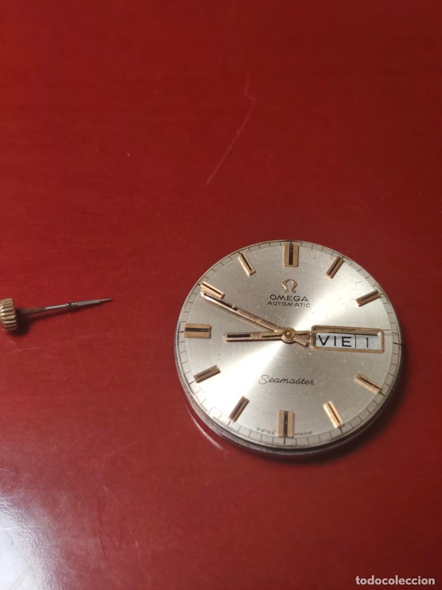 Relojes - Omega: Fornitura Omega: Calibre Autom&aacute;tico 752 (A&ntilde;o 1969) + Esfera Seamaster + Corona