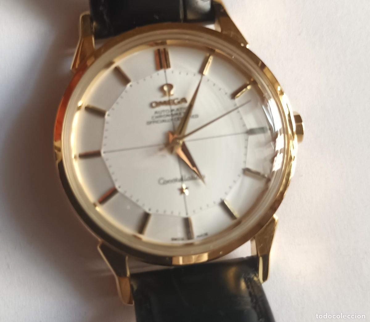 Relojes - Omega: Reloj OMEGA CONSTELATION vintage chapado en oro