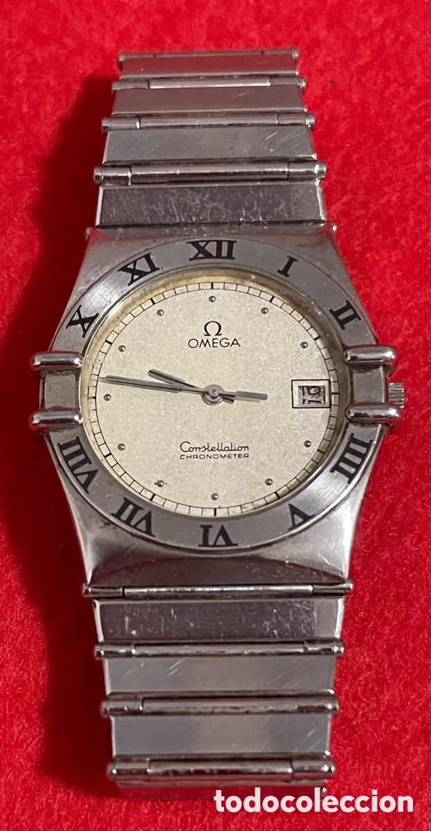 Relojes - Omega: Reloj de acero Omega Constellation.