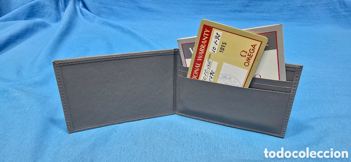 Relojes - Omega: FUNDA Y TARJETA DE GARANTIA INTERNATIONAL GARRANTY PARA RELOJ OMEGA