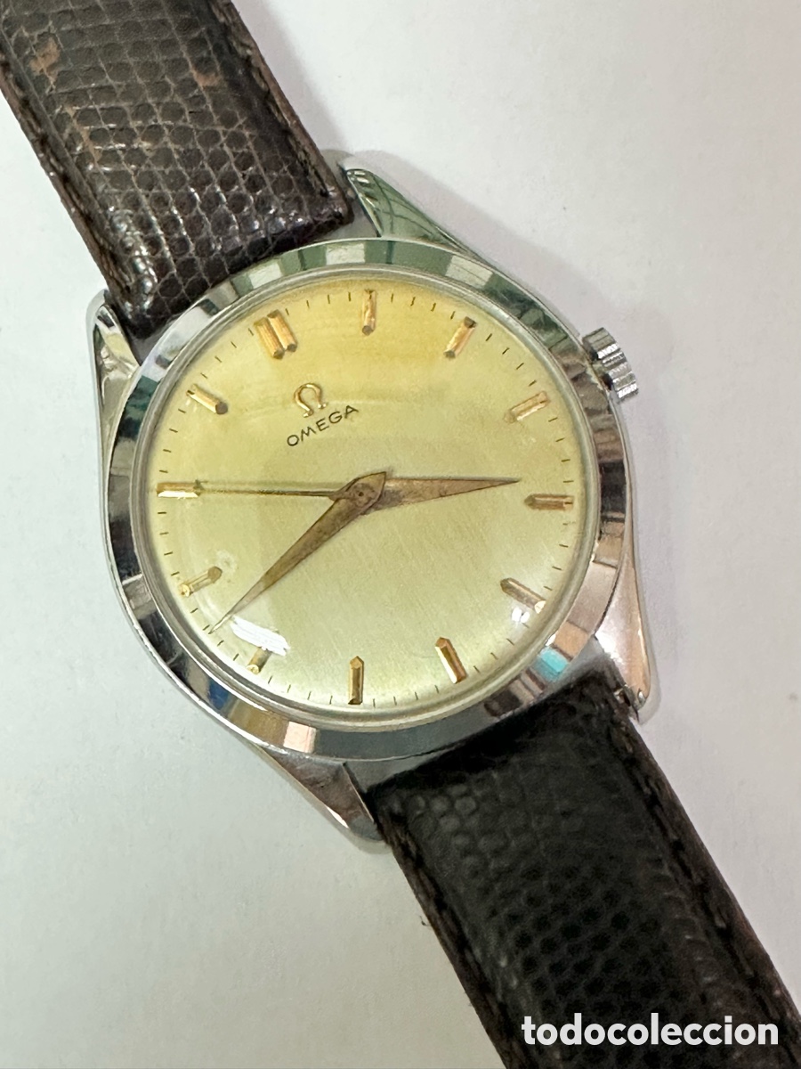 Montres - Omega: Antiguo Reloj OMEGA WATCH Co. FAB. SUISSE SWISS MADE STAINLESS STEEL