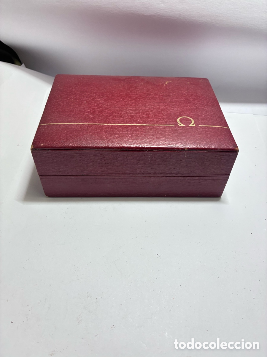 Relojes - Omega: Caja antigua omega roja