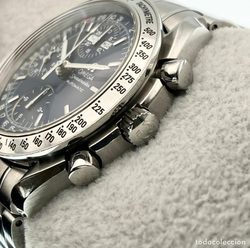 Relojes - Omega: OMEGA Speedmaster Triple Calendar Autom&aacute;tico Dial azul - Foto 6