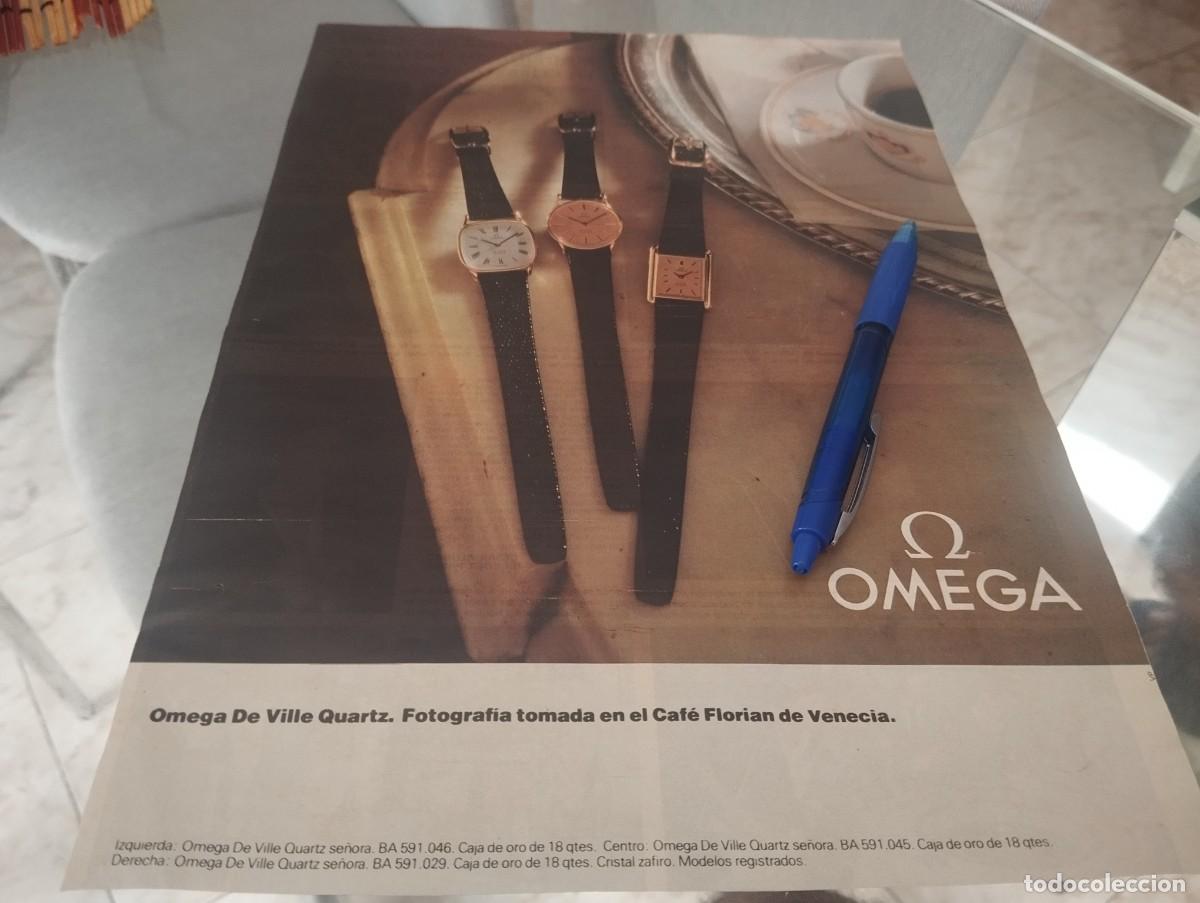 Relojes - Omega: RELOJ OMEGA ANUNCIO PUBLICIDAD REVISTA 1981 BONITO PARA ENMARCAR