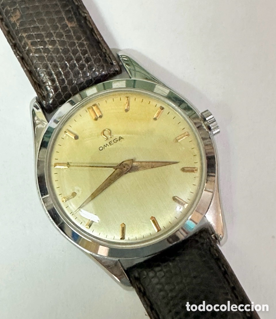 Montres - Omega: Antiguo Reloj OMEGA WATCH Co. FAB. SUISSE SWISS MADE STAINLESS STEEL