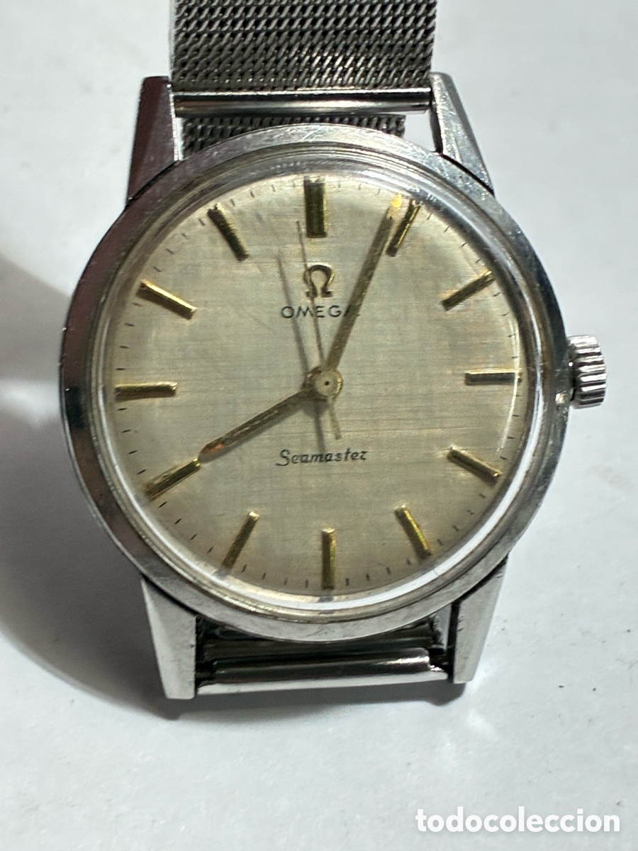 Relojes - Omega: Reloj Omega Seamaster carga manual caja acero m&aacute;quina 286