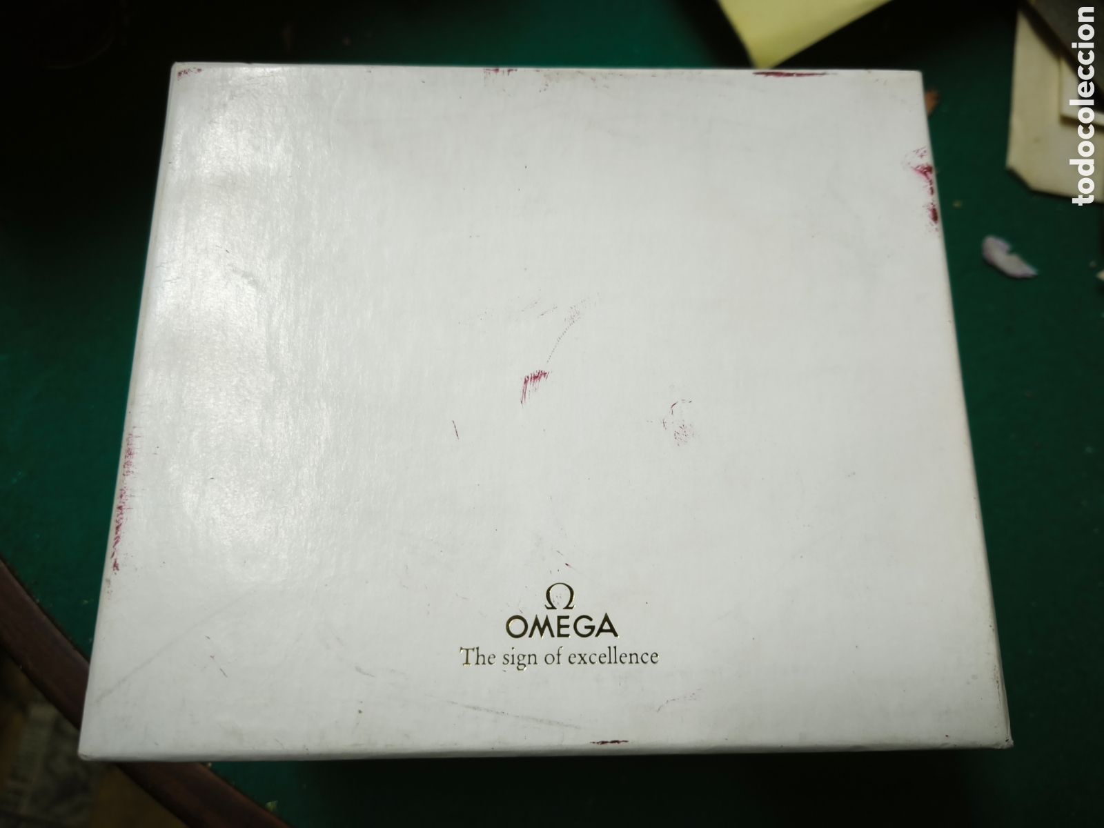 Relojes - Omega: Caja reloj Omega con lo que se ve en las fotos.