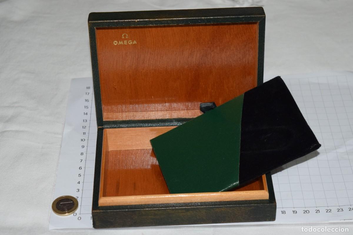 Relojes - Omega: Antigua - Caja/Estuche - OMEGA Louis Brandt & FR&Egrave;RE S.A., BIENNE SUISSE - LOEWE 1846 - Piel y madera