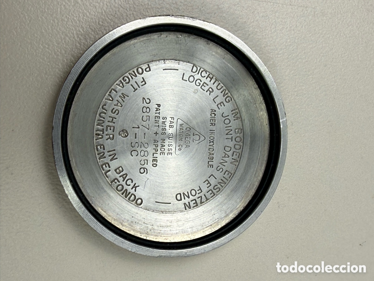 Relojes - Omega: Tapa trasera reloj pulsera Omega Seamaster 2857 - 2856 1-SC