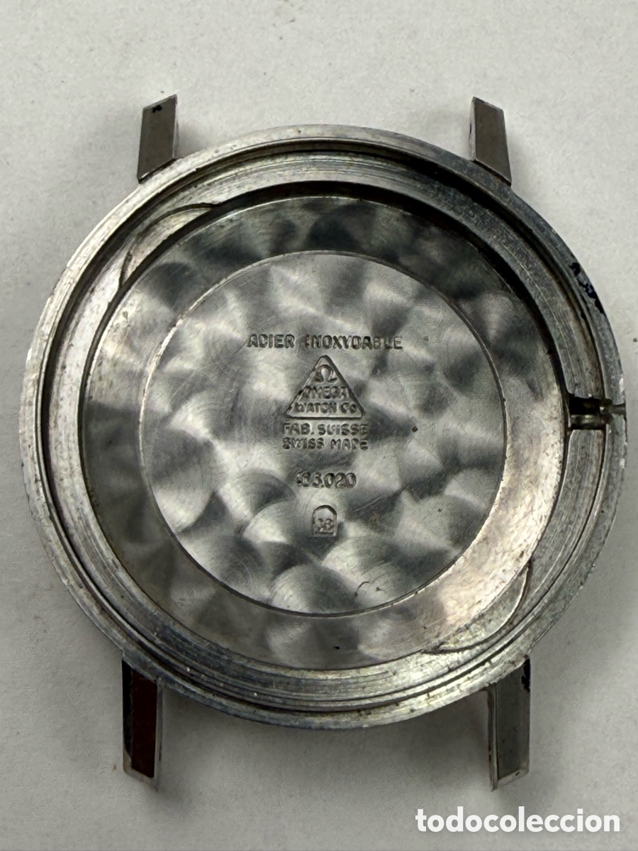 Relojes - Omega: Omega Seamaster ref 166.020. Caja y tapa de reloj de pulsera.