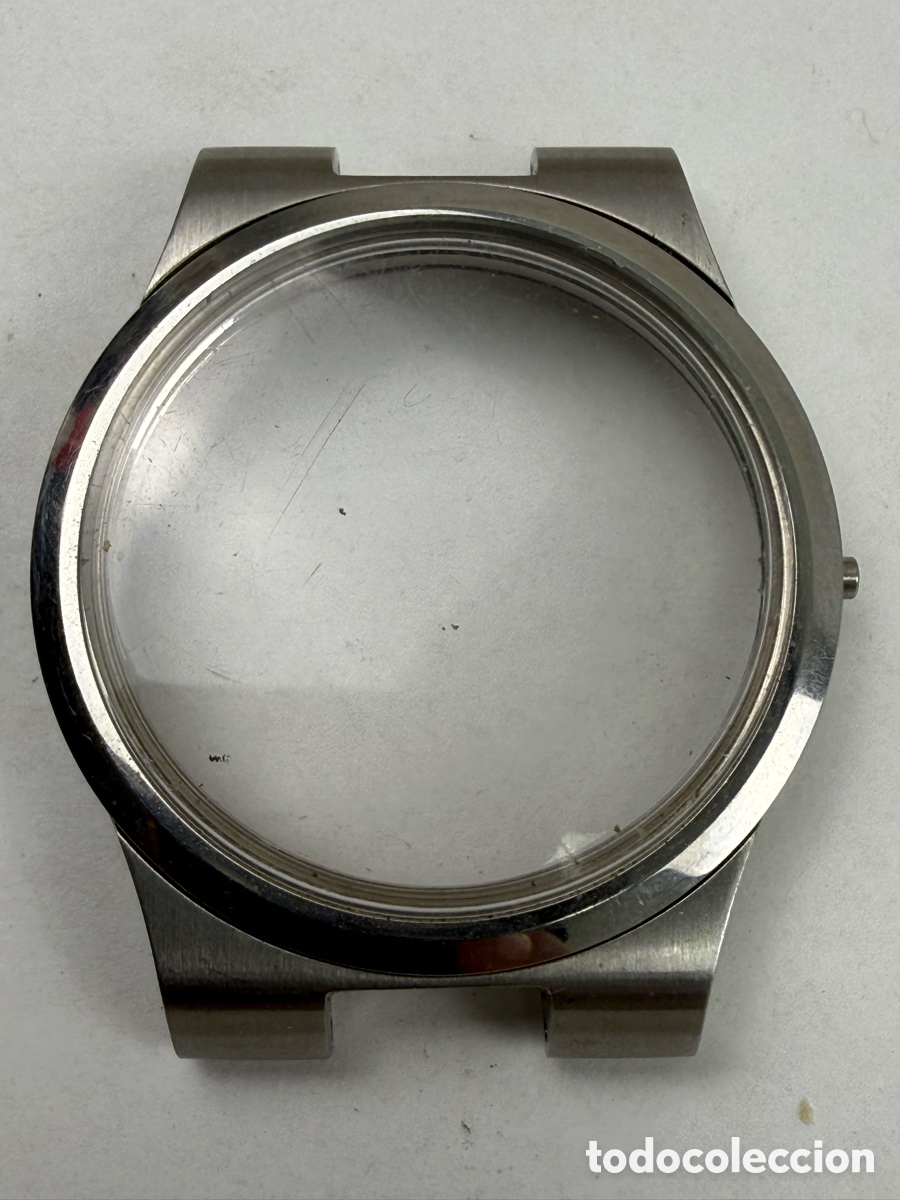 Relojes - Omega: Caja y plexigl&aacute;s para reloj Omega de pulsera para caballero de 36 mm