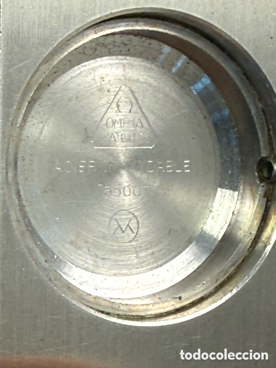 Relojes - Omega: Omega deville ref 155.007 caja rectangular con tapa trasera. - Foto 2