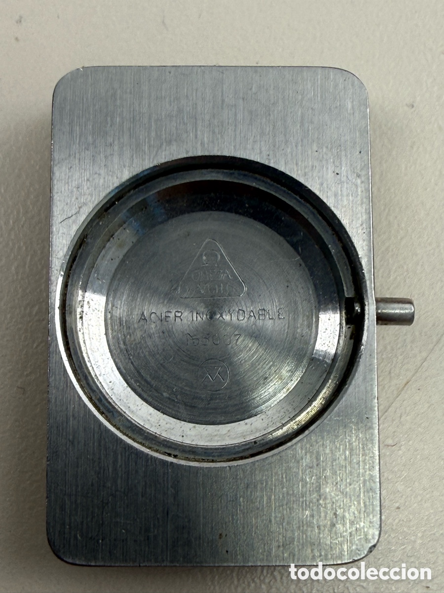 Relojes - Omega: Omega deville ref 155.007 caja rectangular con tapa trasera.