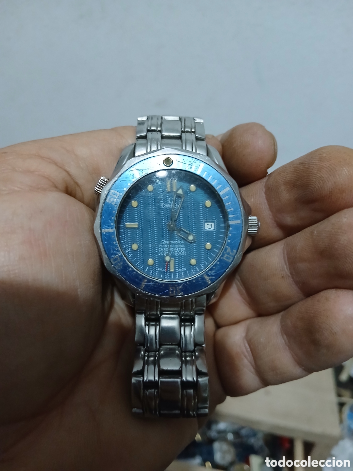 Relojes - Omega: RELOJ OMEGA FUNCIONA Y PARA,,VER FOTOS
