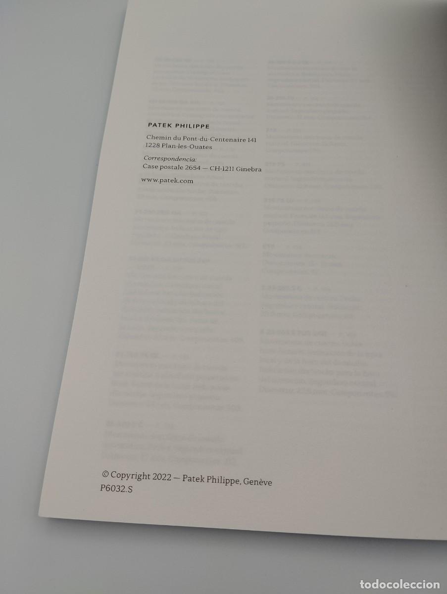 Relojes - Patek: Cat&aacute;logo Libro Patek Philippe 2022 Espa&ntilde;ol - Foto 4