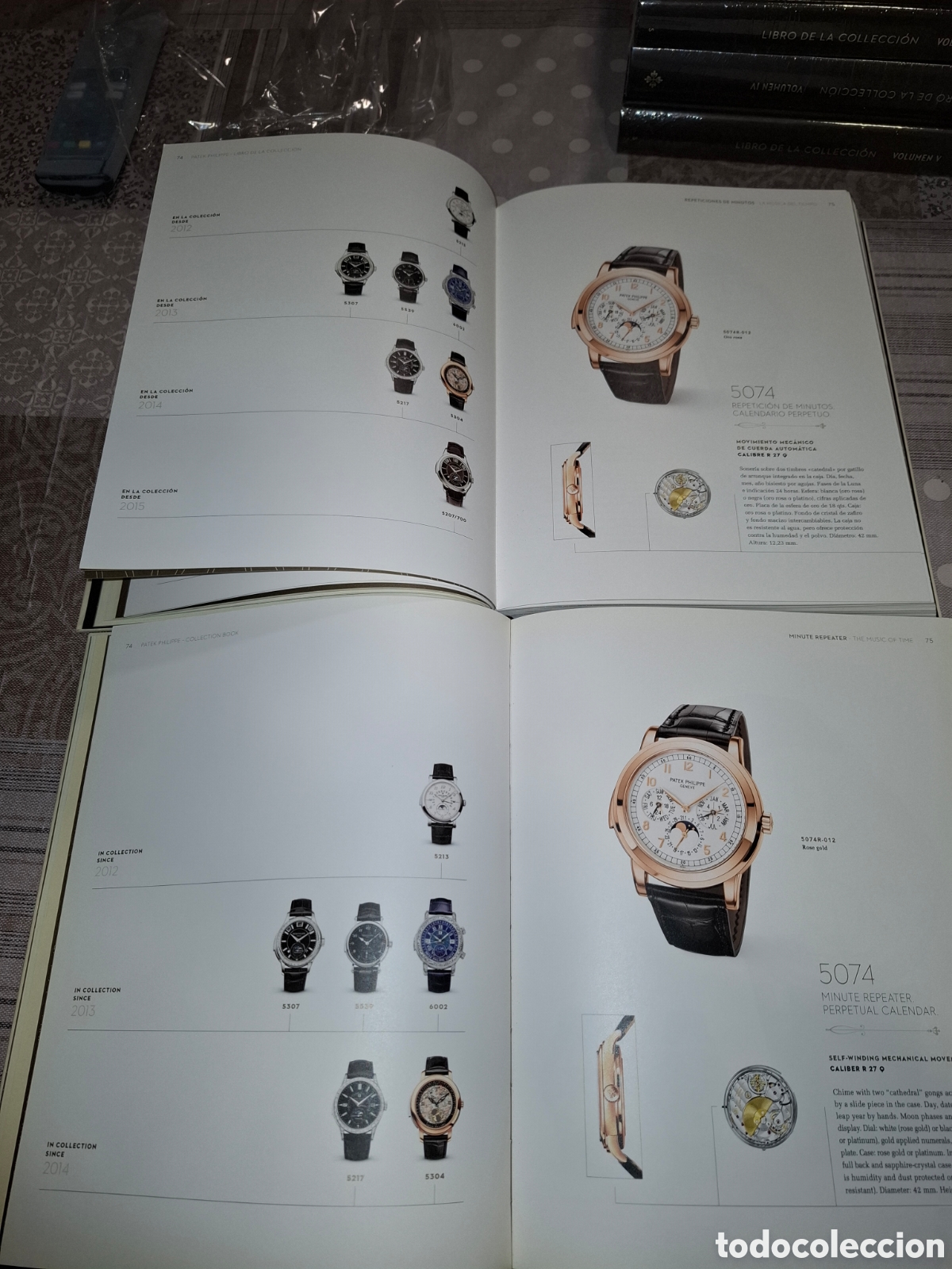 Relojes - Patek: Libros de la colecci&oacute;n Patek Philippe 5 volumenes - Foto 6