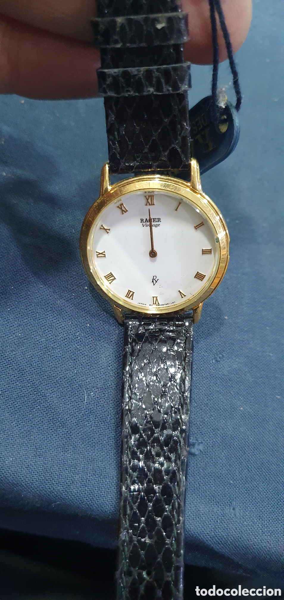 Rel&oacute;gios - Racer: Reloj Racer vintage. A estrenar. Falta corona. (L139)