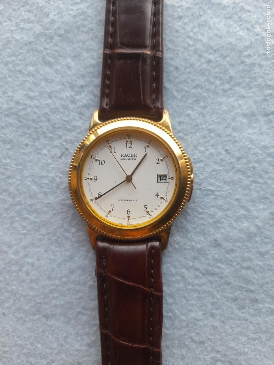Relojes - Racer: Reloj Marca Racer de Cuarzo para Caballero. Japan made.