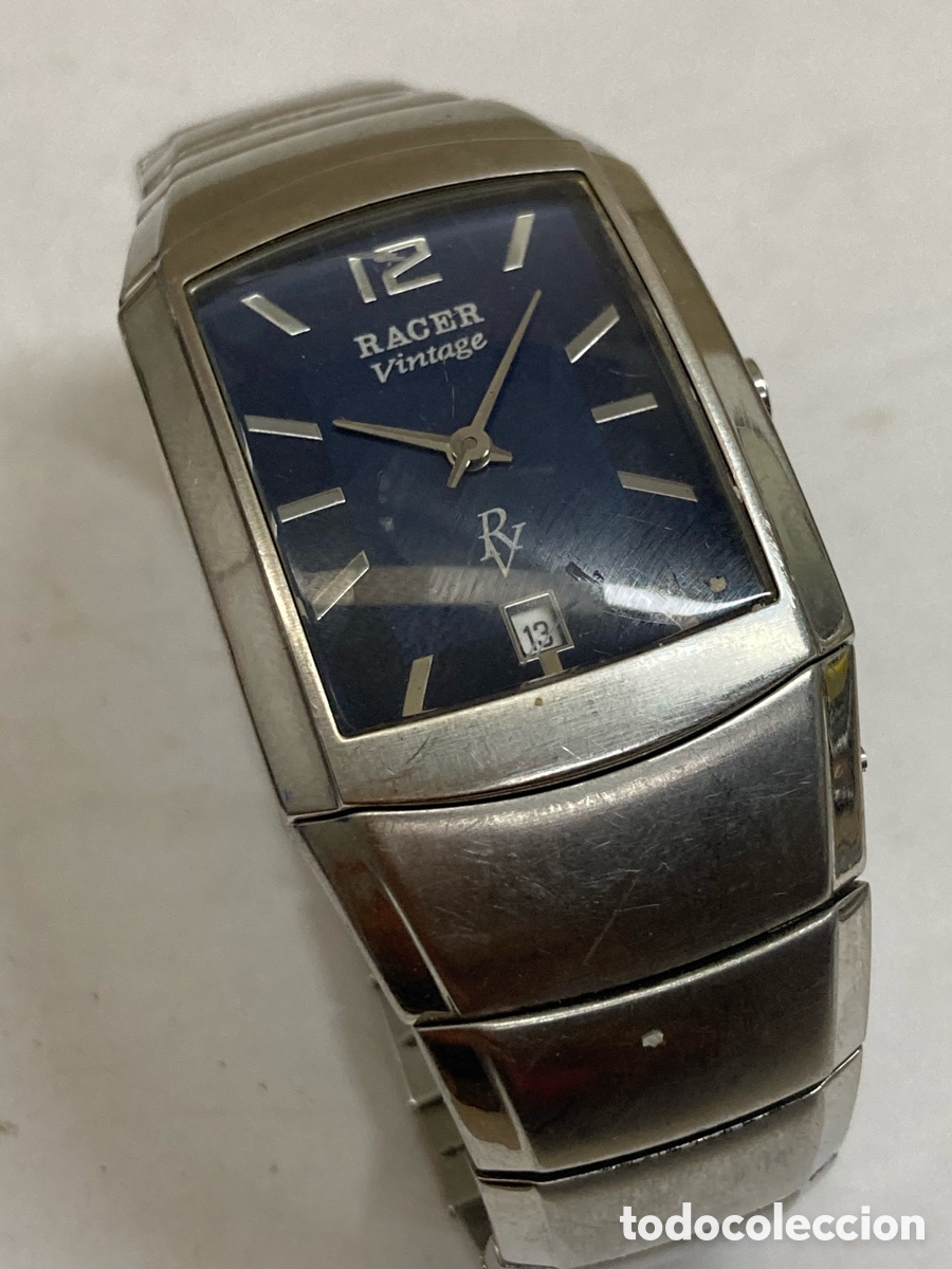 Relojes - Racer: Reloj Racer Vintage met&aacute;lico