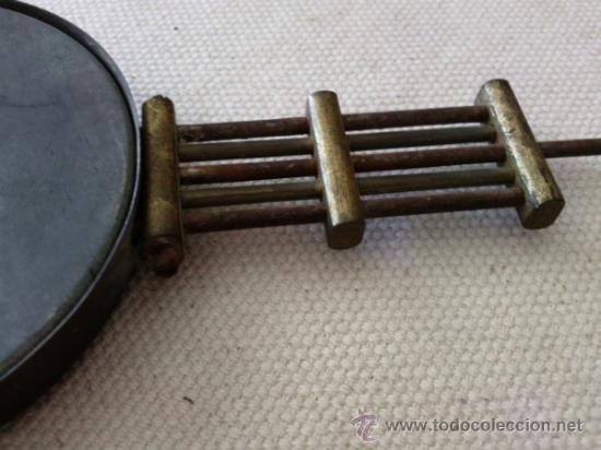 Recambios de relojes: Antiguo p&eacute;ndulo de reloj fechado en 1923 - Foto 7